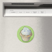 Cupcake #106 magneet (Insitu (Vaatwasser))