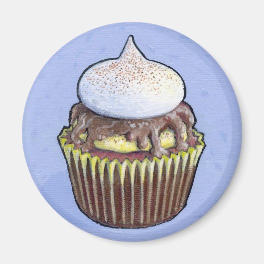 Cupcake #77 magneet (Voorkant)
