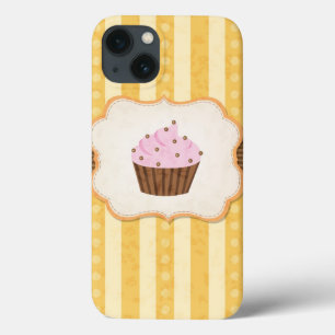 Cupcake Achtergrond iPhone 13 Hoesje