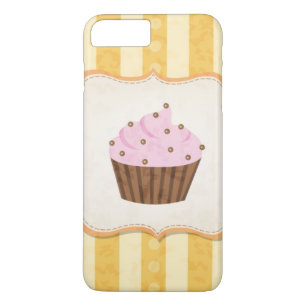  Cupcake Achtergrond iPhone 8 Plus / 7 Plus Hoesje