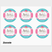 Cupcake and Dessert - Stickers Emballage (Feuille)