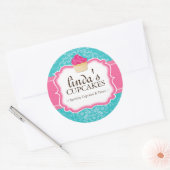 Cupcake and Dessert - Stickers Emballage (Enveloppe)