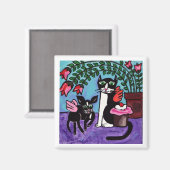 Cupcake Angel Friends Magnet (Recto/Verso)