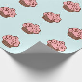 Cupcake Anniversaire Cadeau Papier d'enveloppement (Coin)