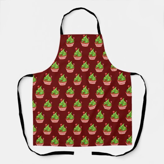 Cupcake Apron Schort (Voorkant)