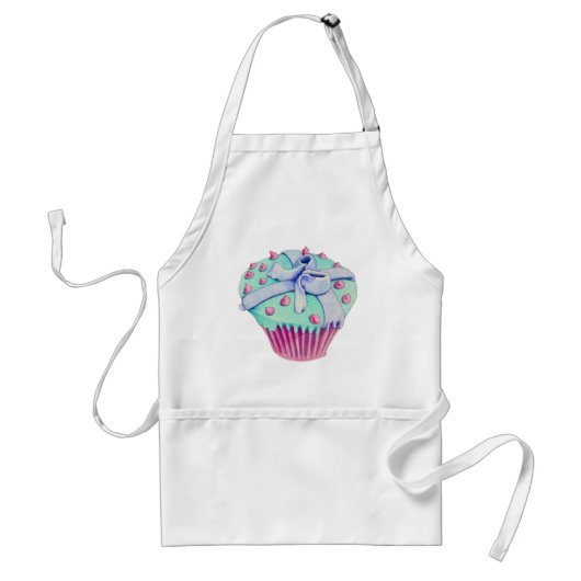 Cupcake Apron Standaard Schort (Voorkant)