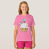 Cupcake Attack! (>_<) T-shirt (Voorkant volledig)