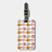 Cupcake Bagagelabel (Voorkant verticaal)