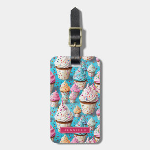 Cupcake Bagagelabels