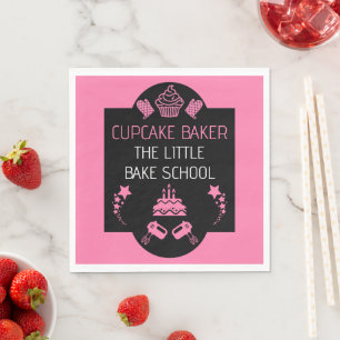 Cupcake bakcursus servet