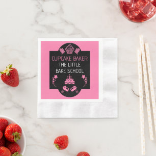 Cupcake bakcursus servet