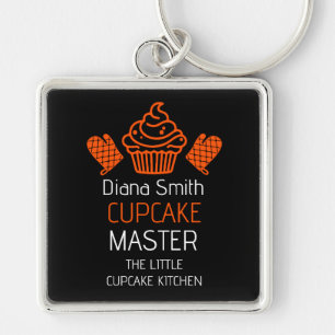 Cupcake bakcursus sleutelhanger