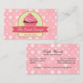 Cupcake Baker Visitekaartje (Voorkant / Achterkant)
