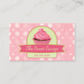 Cupcake Baker Visitekaartje (Voorkant)