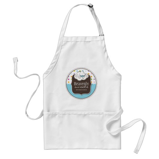 Cupcake Bakery Apron Standaard Schort (Voorkant)