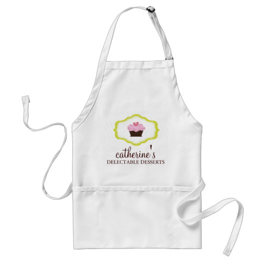Cupcake Bakery Apron Standaard Schort (Voorkant)