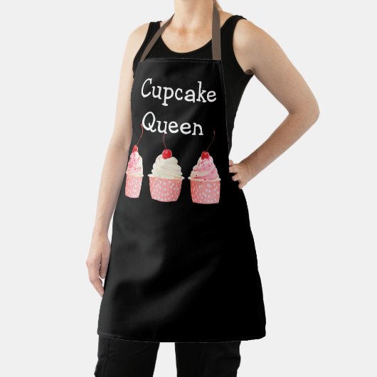 Cupcake Bakery Baker All-Over Print Apron, medium Schort (Insitu)