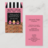 Cupcake Bakery Boutique Visitekaartje (Voorkant / Achterkant)