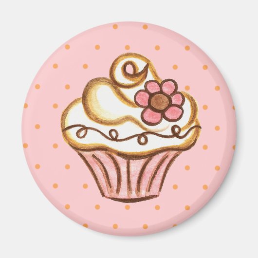 Cupcake Bakery Cuisine Magnet Cadeau (Devant)