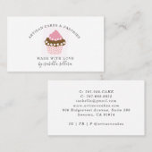 Cupcake Bakery Pastry Chef Visitekaartje (Voorkant / Achterkant)