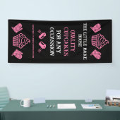 Cupcake Bakker Spandoek (Beurs)