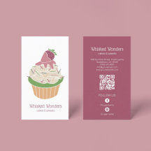 Cupcake Bakkerij Gebak Chef QR Code