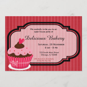 Cupcake bakkerij kaart