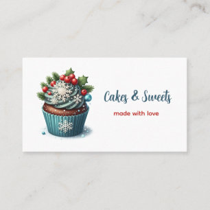 Cupcake Bakkerij Pastry Chef Catering Visitekaartje