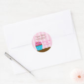 Cupcake Bakkerij Sticker (Envelop)