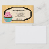 Cupcake bakkerij visitekaartje (Voorkant / Achterkant)