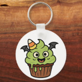 Cupcake Bat & Mummy Heart Sleutelhanger (Voorkant)
