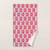Cupcake Bath Towel Set Bad Handdoek (Handdoek)