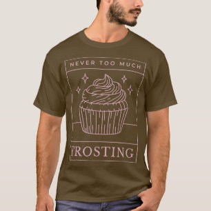 Cupcake Bevroerend Muffin Sweet Dessert Baker Baki T-shirt