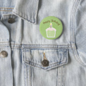 Cupcake Birthday Button (In situ)