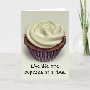 Cupcake Birthday-kaart Kaart