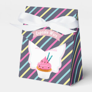 Cupcake Birthday Party Guest Favor Bedankdoosjes