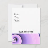 Cupcake Birthday Party Invitation Kaart (Achterkant)