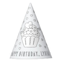 Cupcake Birthday Party - Kleur uw eigen Pet
