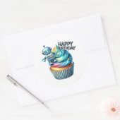 Cupcake Birthday Stickers (Envelop)