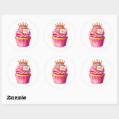 Cupcake Birthday Stickers (Vel)