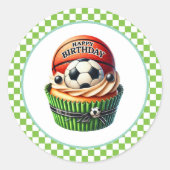 Cupcake Birthday Stickers (Devant)