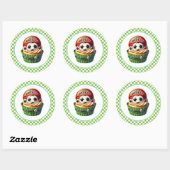 Cupcake Birthday Stickers (Vel)