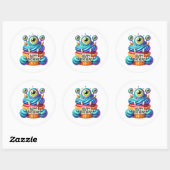 Cupcake Birthday Stickers (Feuille)