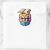 Cupcake Birthday Stickers (Sac)