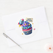 Cupcake Birthday Stickers (Enveloppe)
