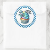 Cupcake Birthday Stickers (Sac)