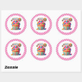 Cupcake Birthday Stickers (Feuille)
