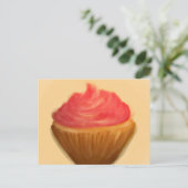  cupcake briefkaart (Staand voorkant)