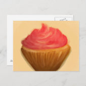  cupcake briefkaart (Voorkant / Achterkant)