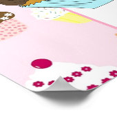 Cupcake Buffet Party Poster (Hoek)